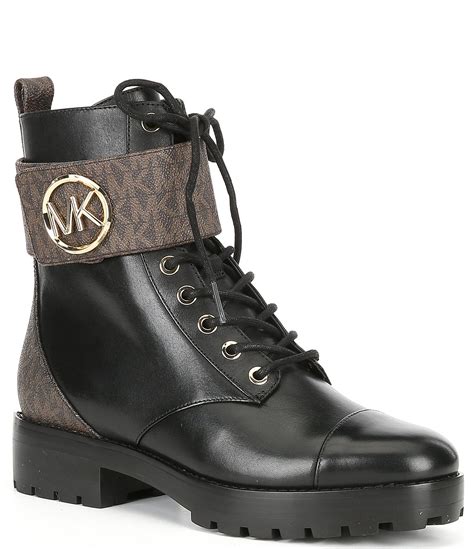 dillards michael kors ankle boots|Michael Kors denim shoes.